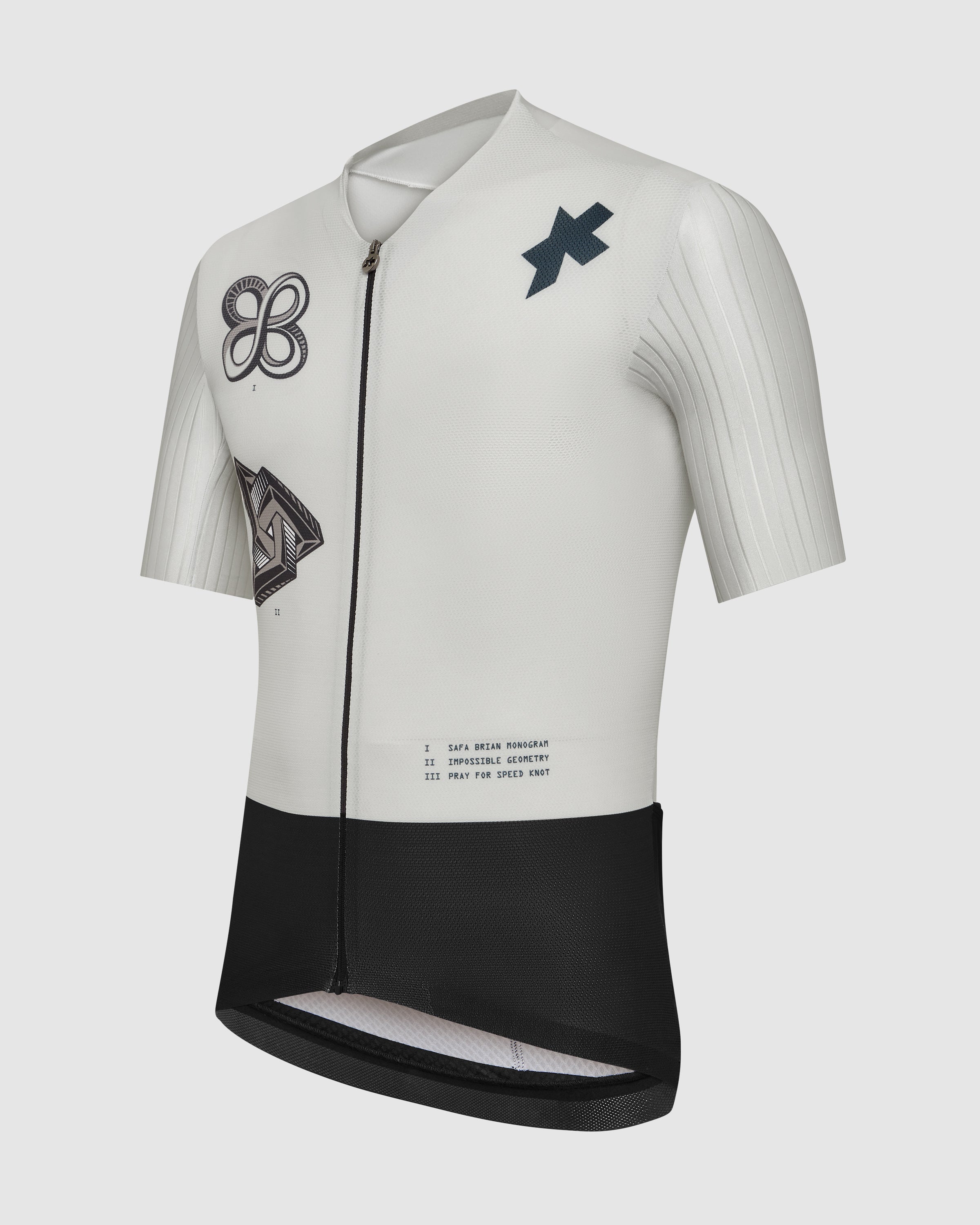 Maillot Manga Corta Assos Equipe RS S11 X Safa Brian Hombre Almond Milk #6