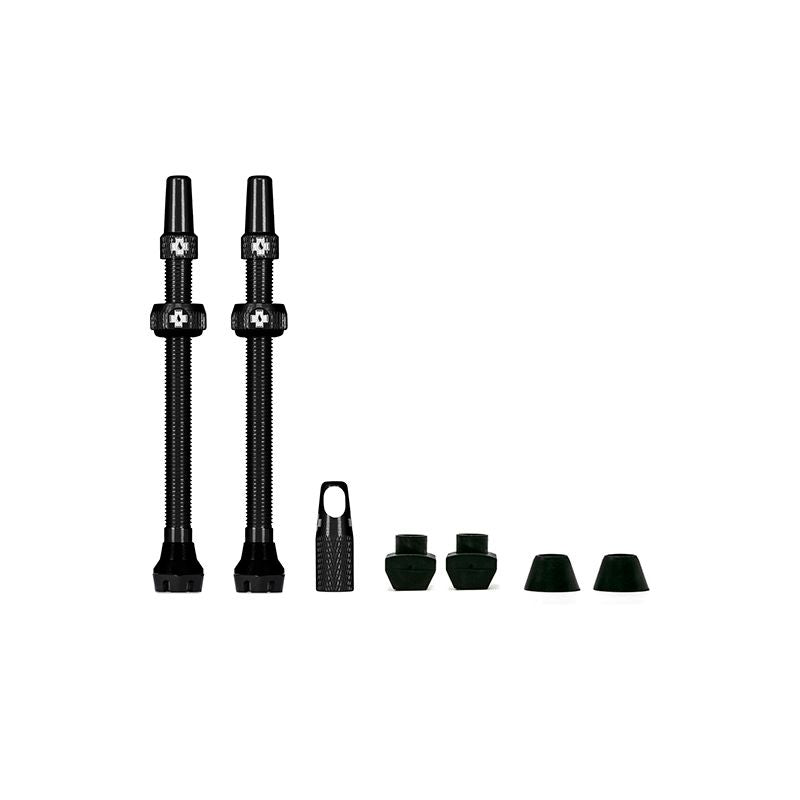 Juego Valvulas Tubeless Muc-Off V2 80mm Negro