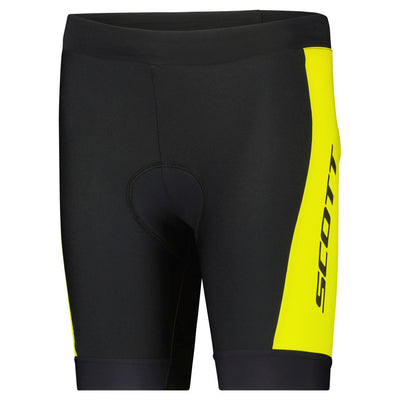 Culote Corto Sin Tirantes Scott RC Pro Junior Black/Sulphur Yellow