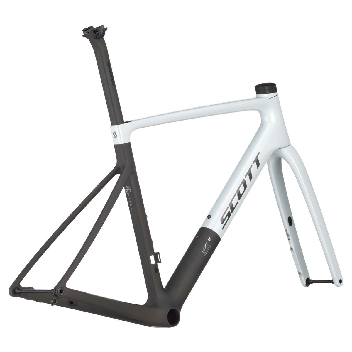 Cuadro Scott Addict RC Pro HMX 2025 Cumulus White #2