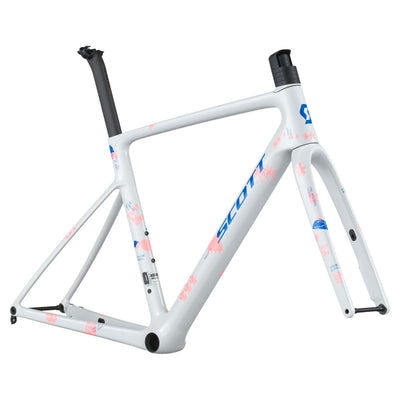 Cuadro Scott Addict RC Team HMX 2026 Beluga Grey #3