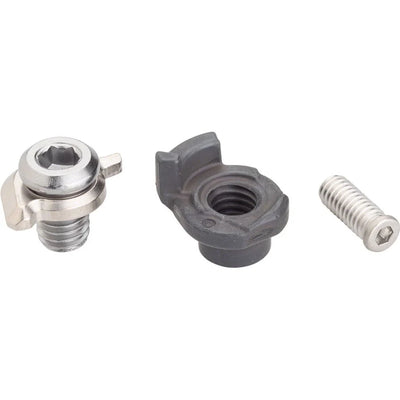 Unidad Tornillo Fijación Cable Shimano FD-5801 Negro/Gris #2
