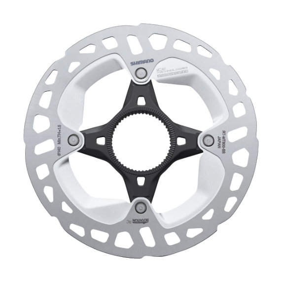 Disco Freno Shimano RT-MT800 Center Lock Ice Technologies Freeza 140mm Gris