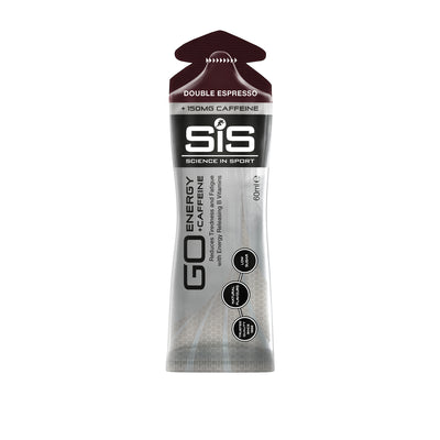 SIS GO Gel Energético/Doble Cafeína 60ml Doble Espresso/Cafeína