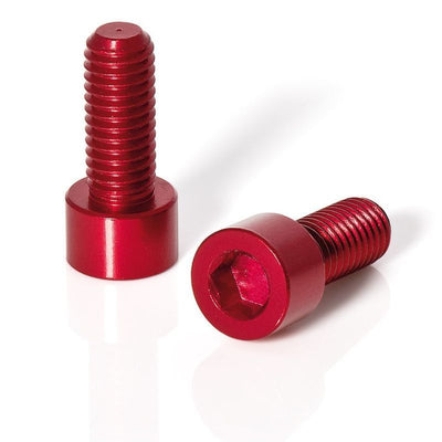 Tornillos Hexagonales Portabidon Xlc BC-X02 2 Aluminio M5x17mm Rojo