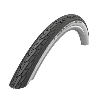 Cubierta Schwalbe Road Cruiser 28x1.75 K-Guard Green Compound HS484 Twinskin Rigida Negro/Blanco