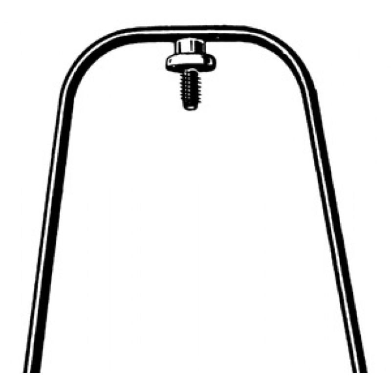 Varilla Büchel a Leva Guardabarros Largo 16 55x230mm Zinc