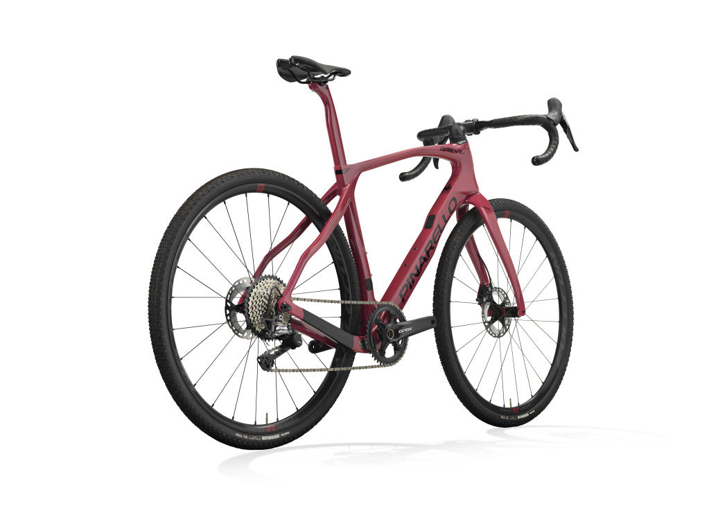 Pinarello Grevil F Shimano GRX DI2 825 2x12v Fulcrum Soniq Al B362-Red Wine #2