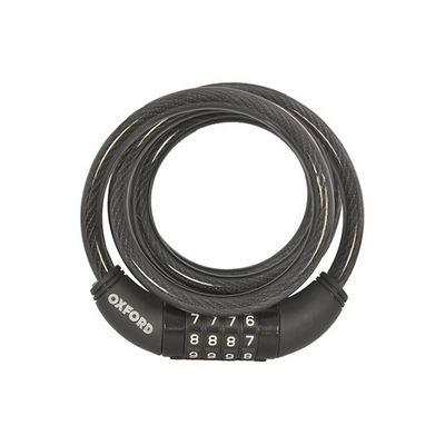 Antirrobo Cable OXC CombiCoil10 10x1500mm Negro